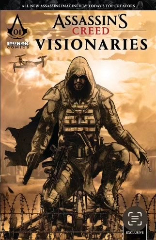 ASSASSINS CREED VISIONARIES #1 CAMRON JOHNSON VARIANT (LTD. 150) (09/29/2023)