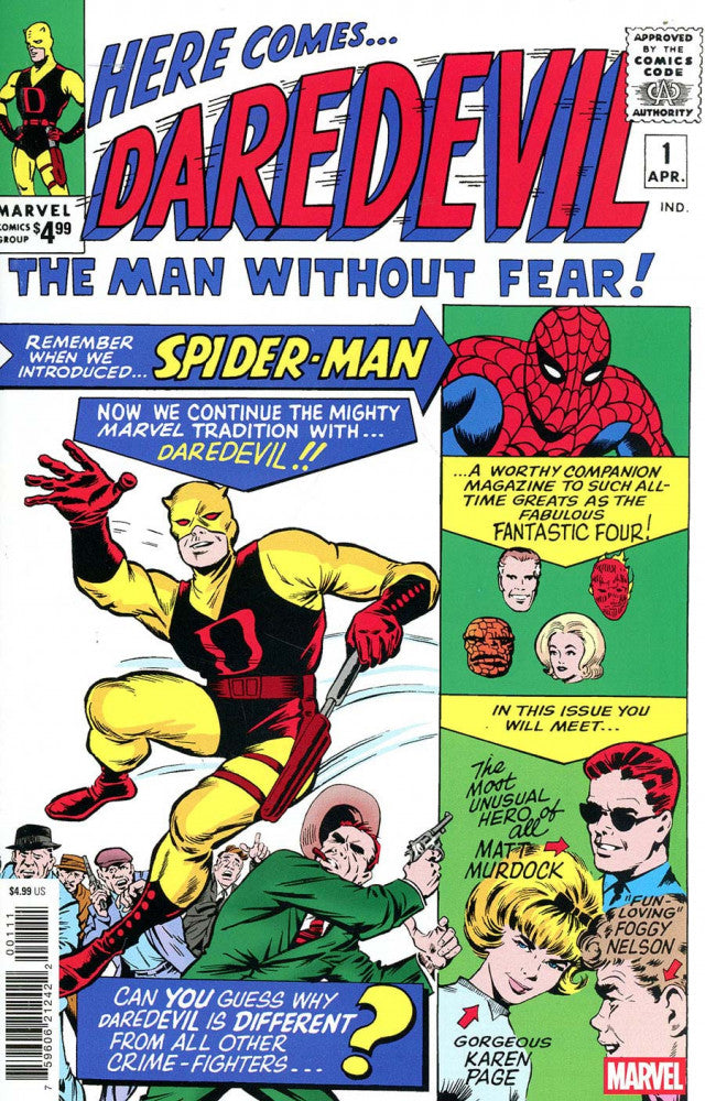 DAREDEVIL #1 Jack Kirby Facsimile 🔑 (02/26/2025)