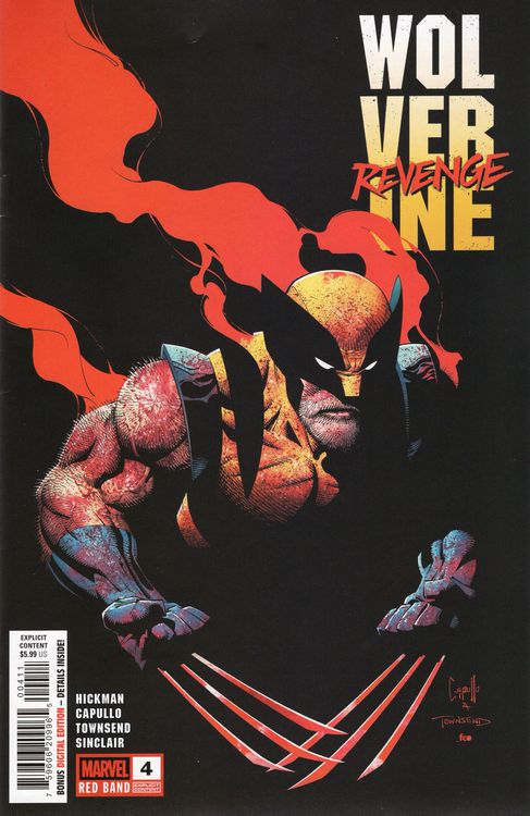 WOLVERINE: REVENGE - RED BAND #4 GREG CAPULLO