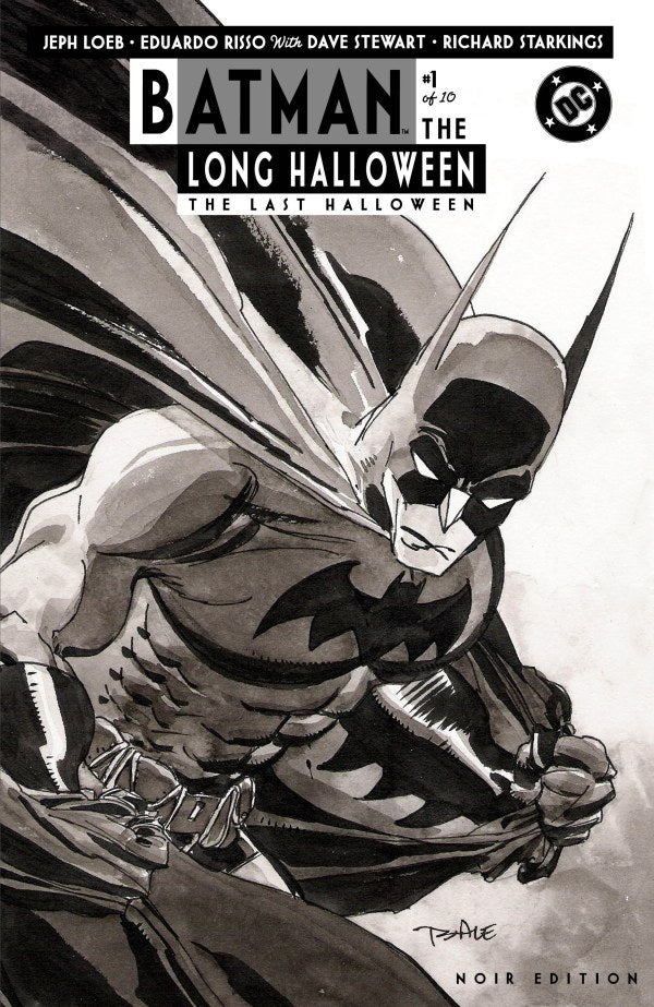 BATMAN: THE LONG HALLOWEEN - THE LAST HALLOWEEN: NOIR EDITION #1 Tim Sale (01/29/2025)