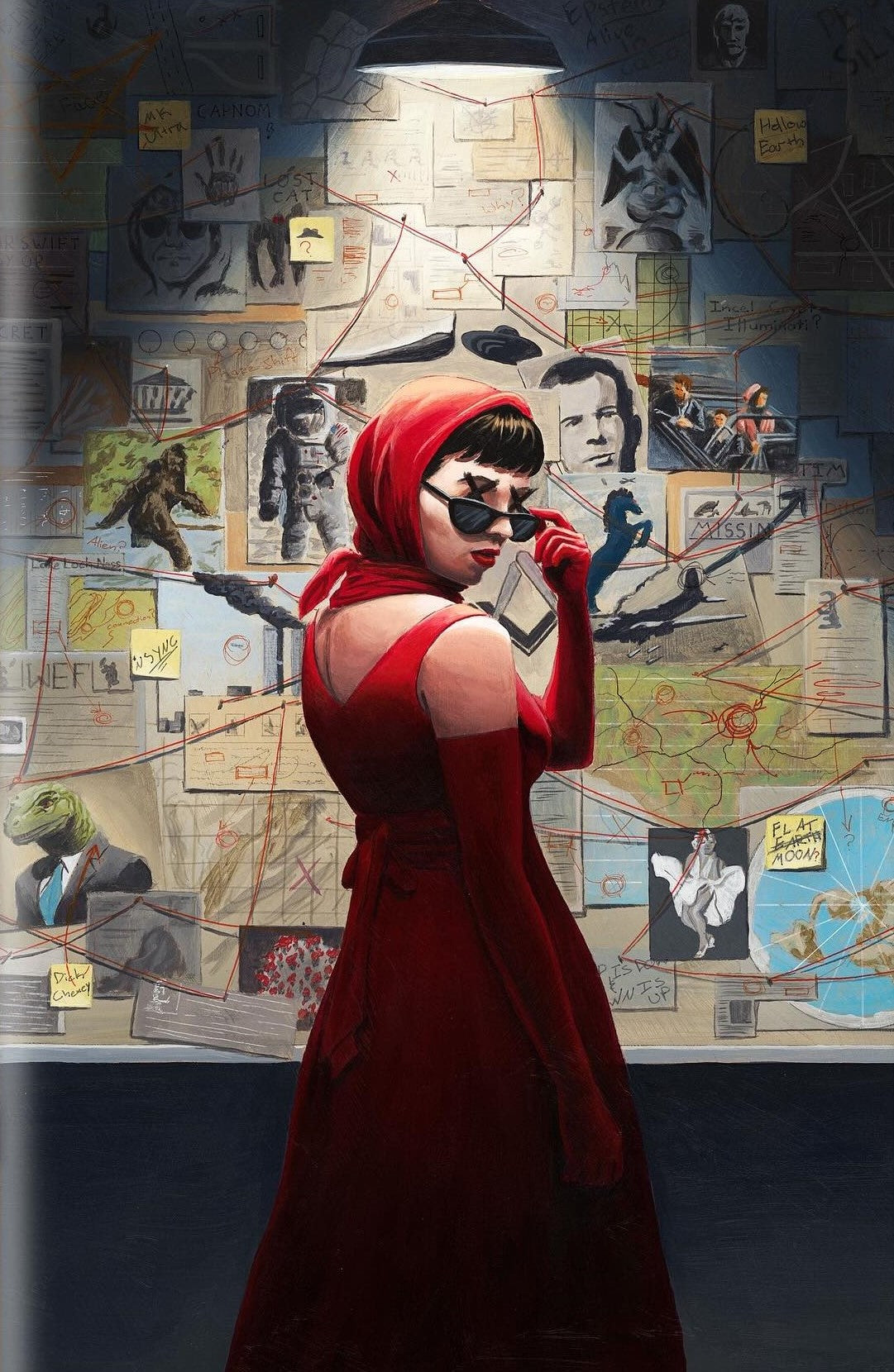 THE DEPARTMENT OF TRUTH #26 SEAN CARLSON NYCC EXCLUSIVE VIRGIN VARIANT (LTD. 400) (10/17/2024)
