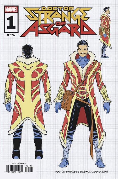 DOCTOR STRANGE OF ASGARD #1 GEOFF SHAW INCENTIVE DESIGN VARIANT (1:10) (03/05/2025)