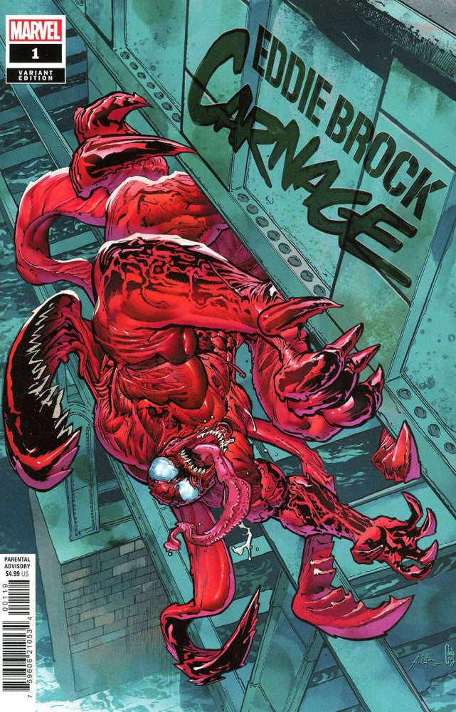 EDDIE BROCK: CARNAGE #1 Andrei Bressan Incentive Variant (1:25) (02/12/2025)