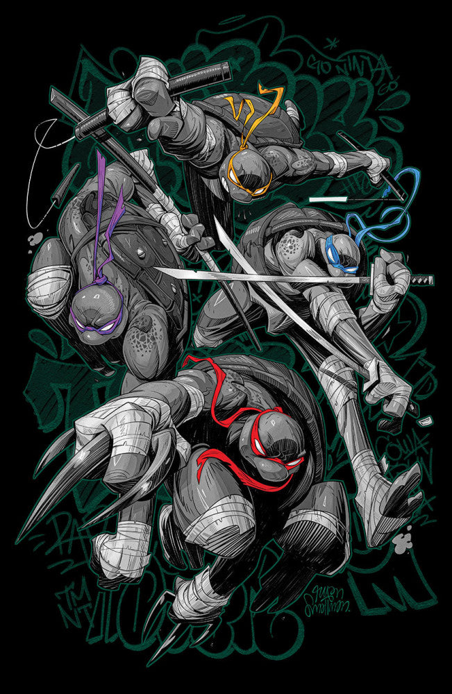 TEENAGE MUTANT NINJA TURTLES #1 RYAN SMALLMAN NYCC EXCLUSIVE VIRGIN VARIANT (LTD. 500) (10/17/2024)