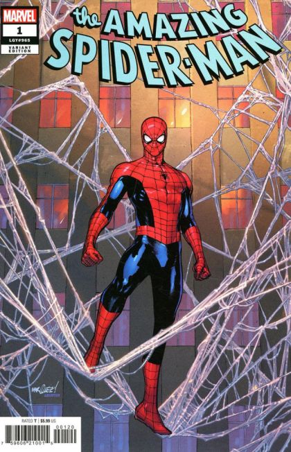 AMAZING SPIDER-MAN #1 DAVID MARQUEZ INCENTIVE VARIANT (1:25) (04/09/2025)