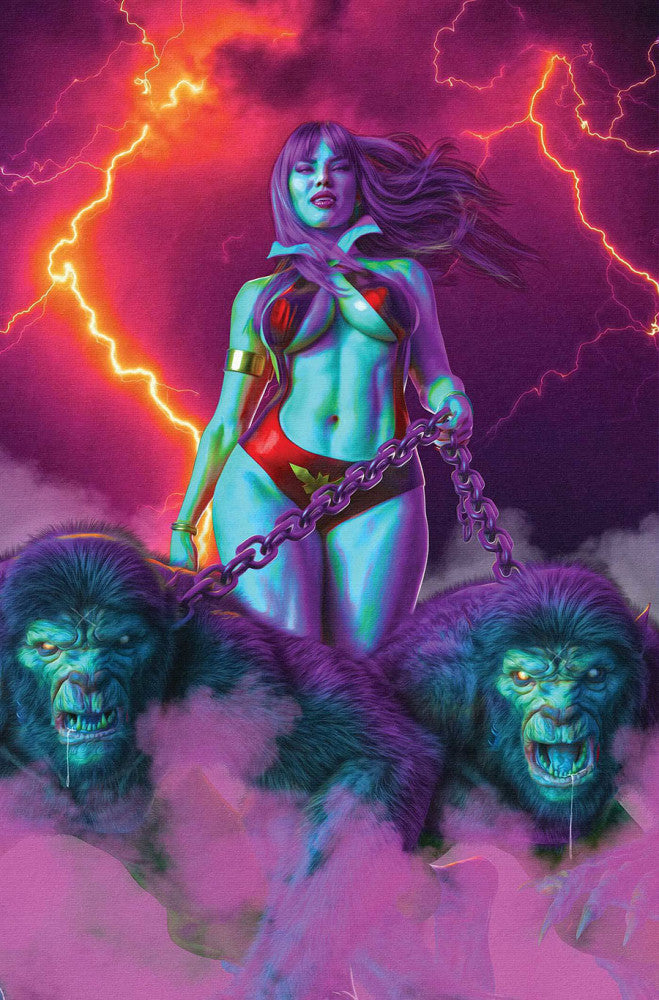 VAMPIRELLA #1 - MARK SPEARS INCENTIVE PURPLE RAIN VIRGIN VARIANT (1:15)