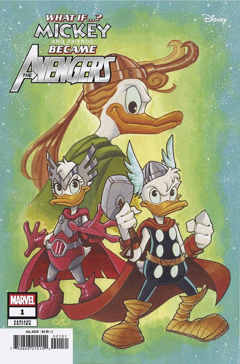 WHAT IF...? MICKEY & FRIENDS BECAME AVENGERS #1 Chrissie Zullo Uminga Variant (03/05/2025)