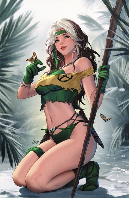 ROGUE: THE SAVAGE LAND #1 LESLEY 'LEIRIX' LI MEGACON EXCLUSIVE COLOR SPLASH VARIANT (LTD. 1000)