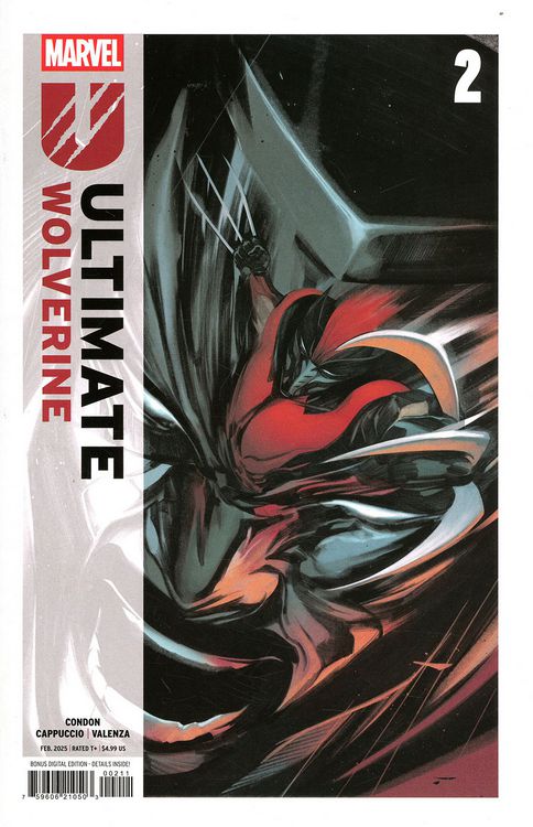 ULTIMATE WOLVERINE #2 Alessandro Cappuccio (02/19/2025)