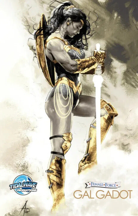 FAME: GAL GADOT - RUDY AO GOLD VARIANT C2E2 2025 EXCLUSIVE (LTD. 50)