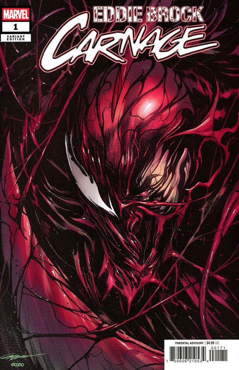 EDDIE BROCK: CARNAGE #1 Alessandro Cappuccio Variant (02/12/2025)