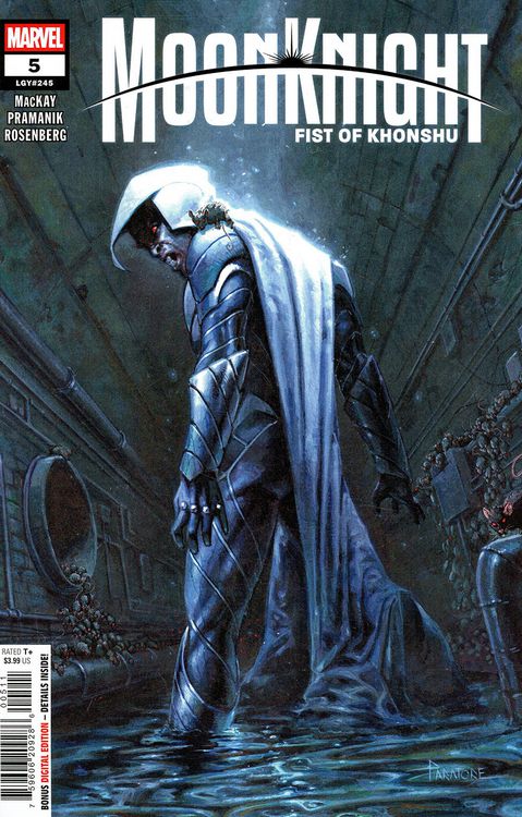 MOON KNIGHT: FIST OF KHONSHU #5 DAVIDE PARATORE