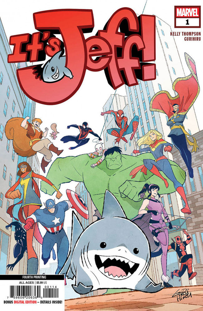 IT'S JEFF #1 Gurihiru Variant 4th Printing 🔑 (02/12/2025)
