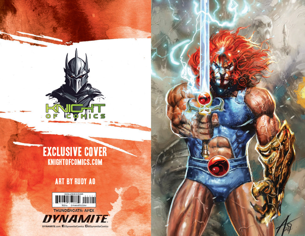 THUNDERCATS APEX #1 - RUDY AO VIRGIN VARIANT EXCLUSIVE COVER A