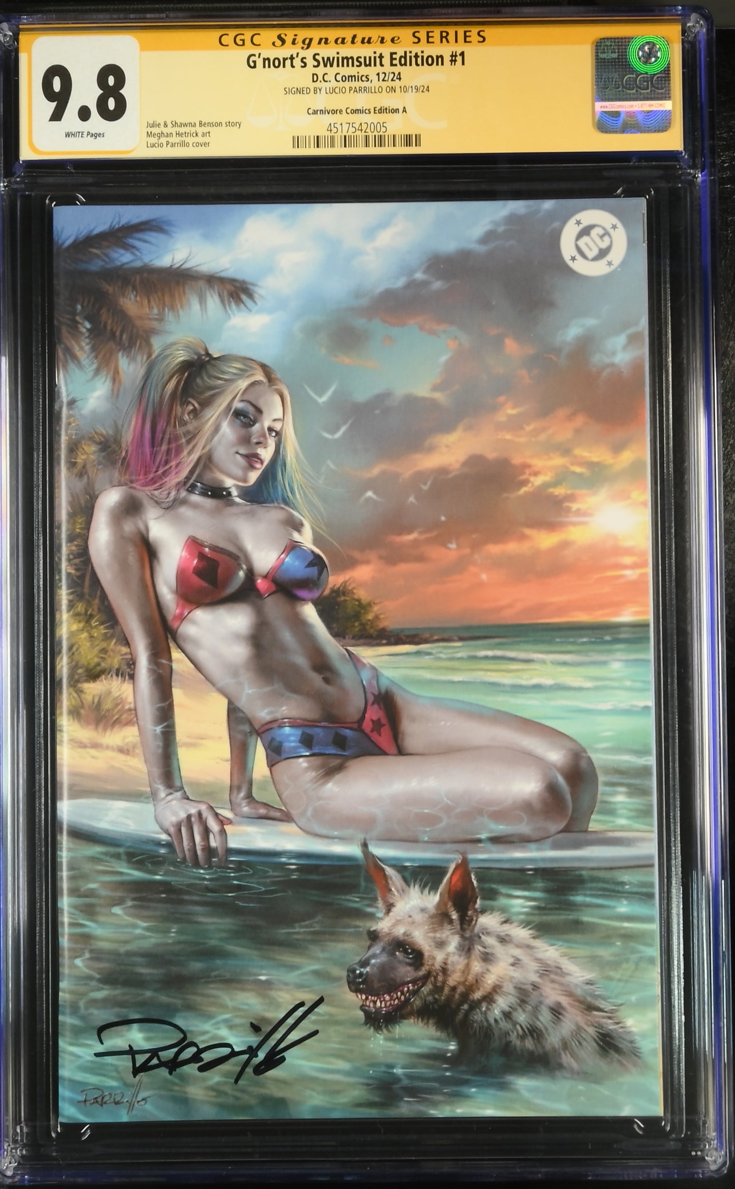 GNORTS ILLUSTRATED SWIMSUIT EDITION #1 LUCIO PARRILLO NYCC EXCLUSIVE VARIANT