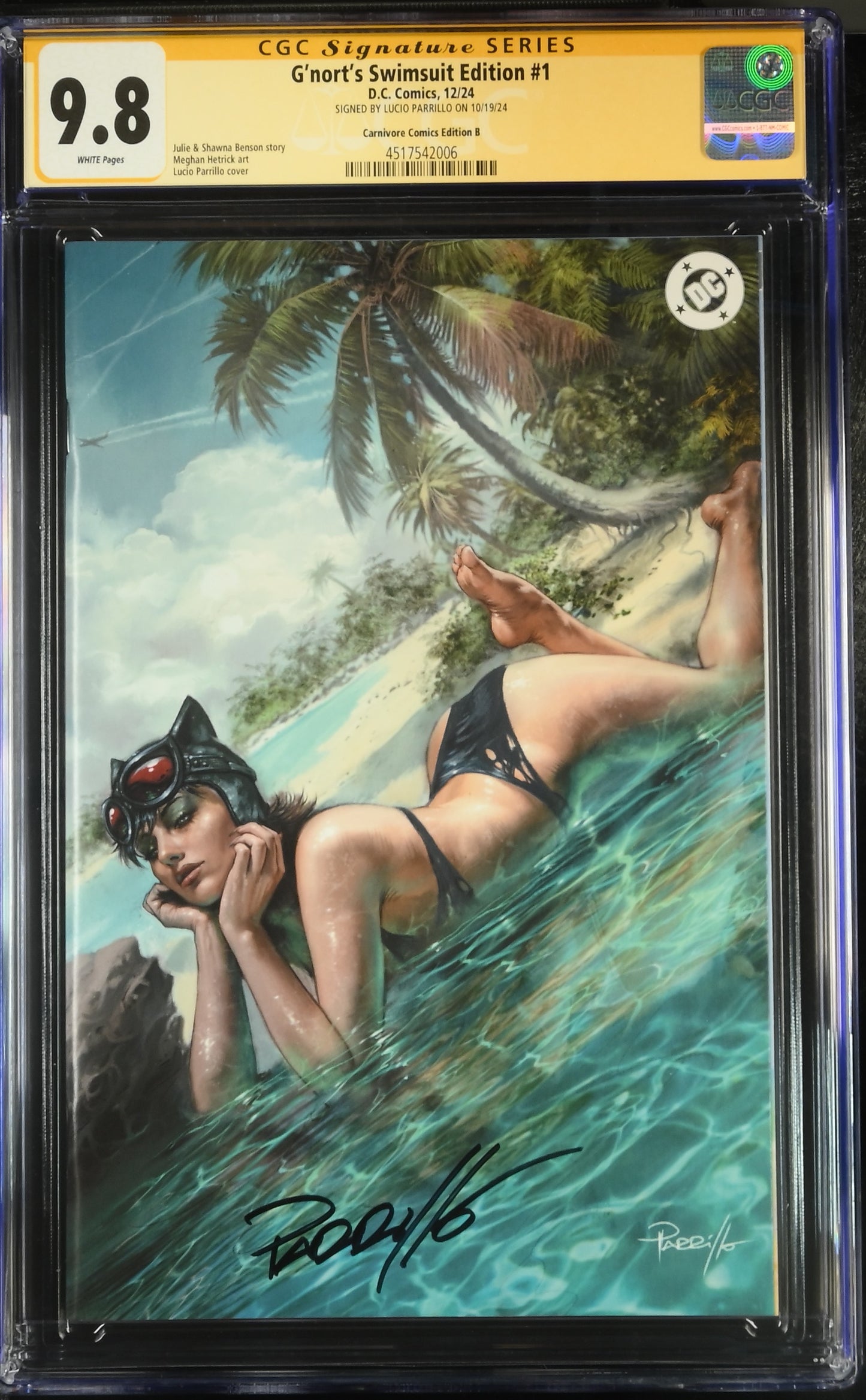 GNORTS ILLUSTRATED SWIMSUIT EDITION #1 LUCIO PARRILLO NYCC EXCLUSIVE VARIANT