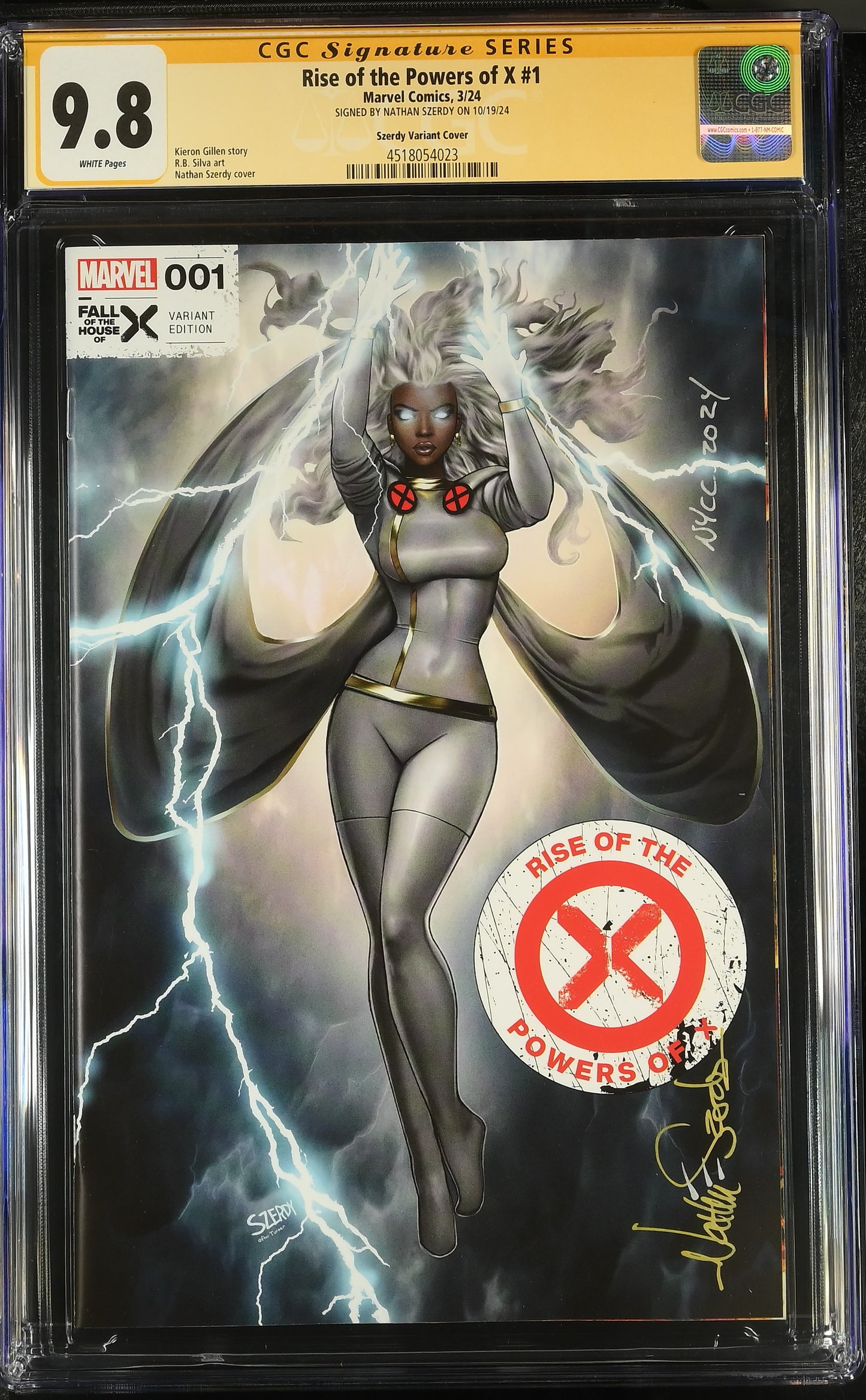 RISE OF THE POWERS OF X #1 NATHAN SZERDY EXCLUSIVE VARIANT