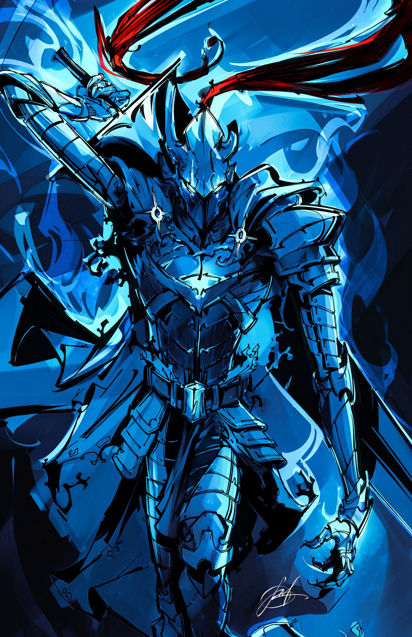 FAME: CHUGONG SOLO LEVELING - VIKTOR MILLER GAUSA IGRIS COVER C WHITE METAL LTD 5 FANEXPO NEW ORLEANS EXCLUSIVE