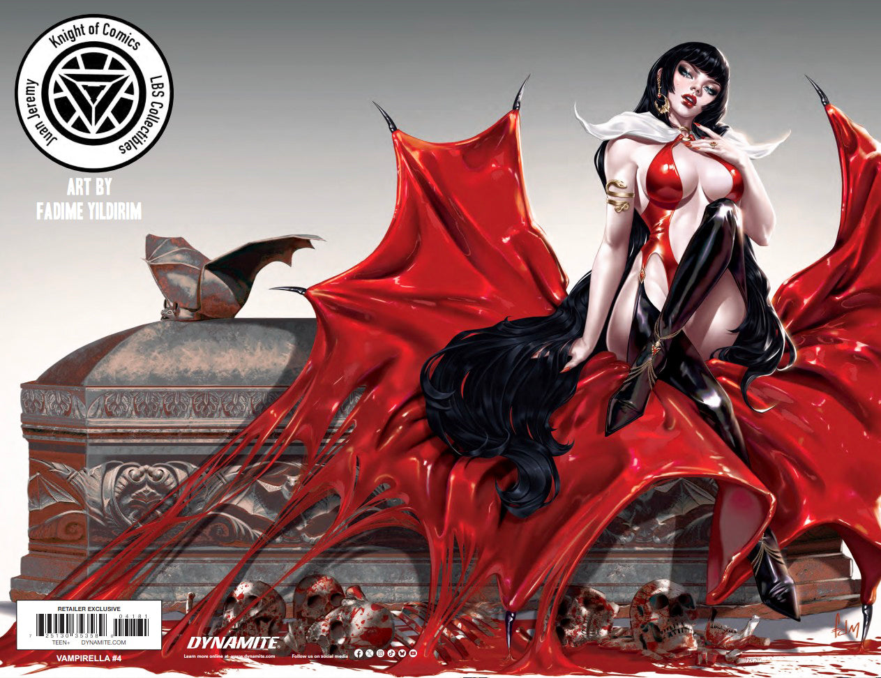 VAMPIRELLA #4 - FADIME YILDIRIM EXCLUSIVE VARIANT TERRIFICON 2025 (LTD. 350)