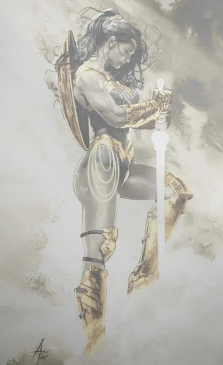 FAME: GAL GADOT - RUDY AO GOLD FOIL VARIANT C2E2 2025 EXCLUSIVE (LTD. 50)