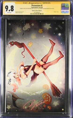 PERSUASION #2 NATHAN SZERDY & RYAN KINCAID EXCLUSIVE METAL VARIANT 2X SIGNED