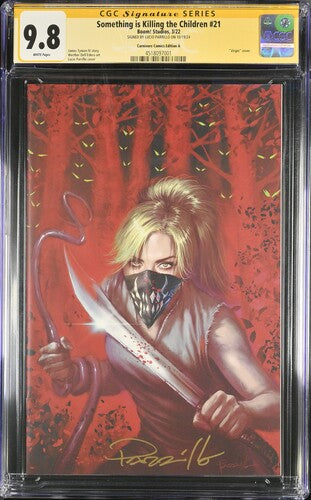 SOMETHING IS KILLING THE CHILDREN #21 LUCIO PARRILLO 🔑 EXCLUSIVE RED VARIANT