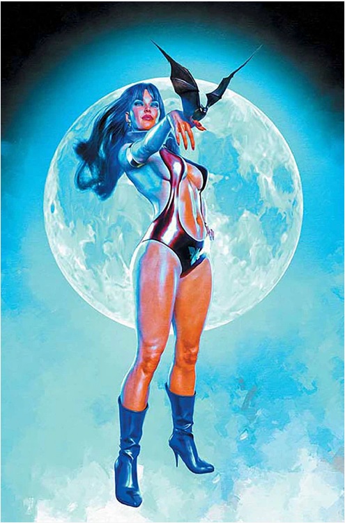 VAMPIRELLA #3 - MARK SPEARS INCENTIVE MOON VIRGIN VARIANT (1:25)