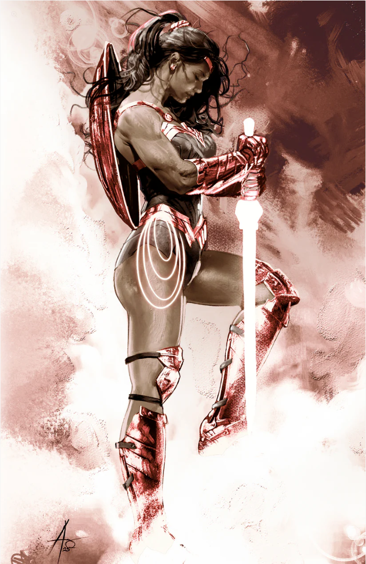 FAME: GAL GADOT - RUDY AO ROSE GOLD VIRGIN VARIANT NYCC 2025 EXCLUSIVE LTD. 100