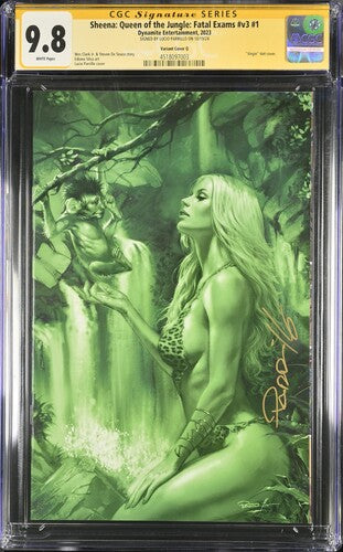 SHEENA: QUEEN OF THE JUNGLE: FATAL EXAMS #1 LUCIO PARRILLO INCENTIVE TINT VARIANT (1:20)