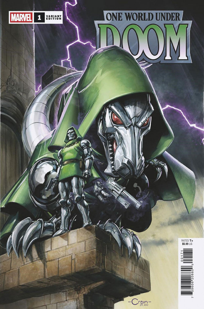ONE WORLD UNDER DOOM #1 Clayton Crain Variant (02/12/2025)