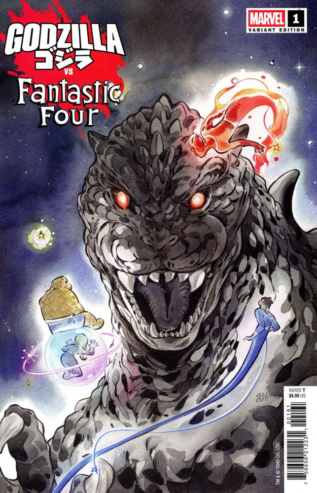 GODZILLA VS. FANTASTIC FOUR #1 PEACH MOMOKO VARIANT (03/19/2025)