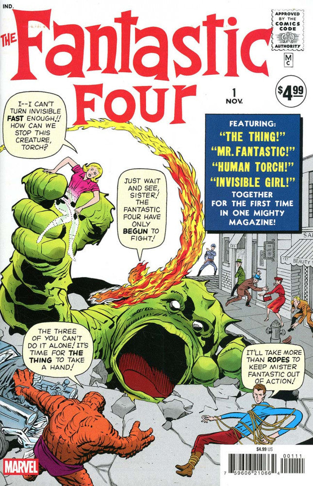 FANTASTIC FOUR #1 JACK KIRBY 🔑 FACSIMILE EDITION 2025