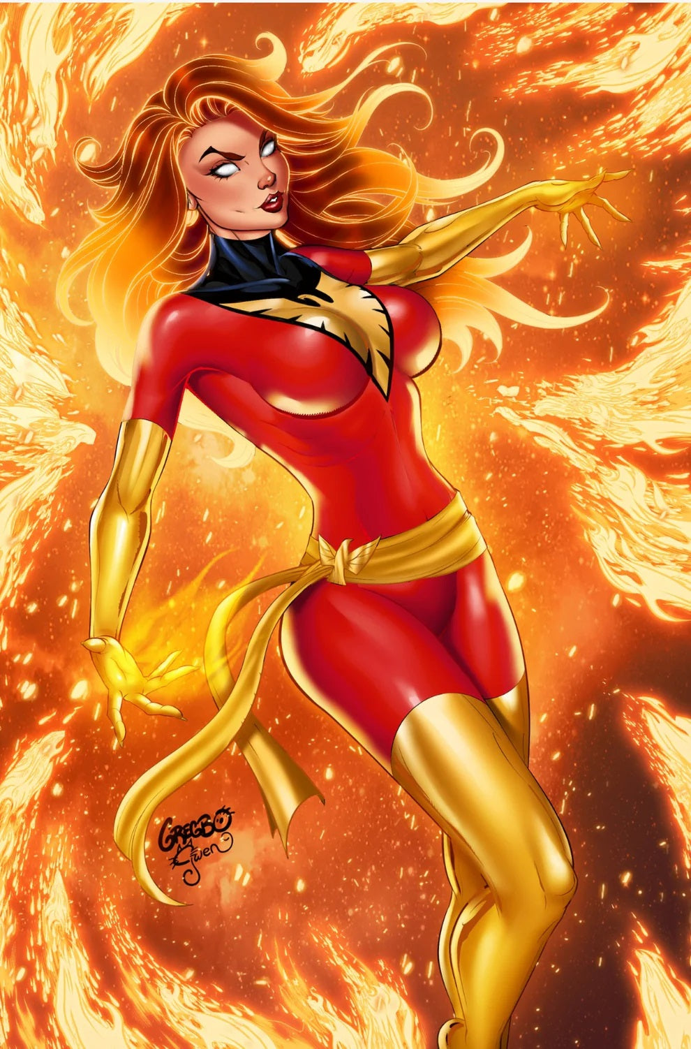 BLAZING BEAUTY COSPLAY GREGBO WATSON RED EXCLUSIVE VARIANT