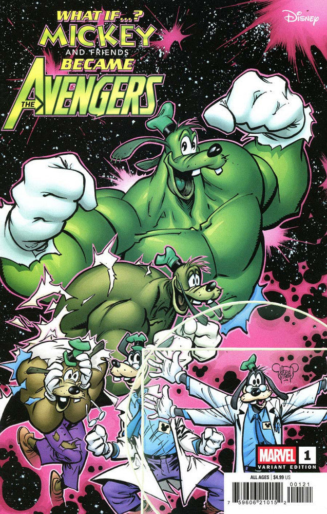 WHAT IF...? MICKEY & FRIENDS BECAME AVENGERS #1 Adam Kubert Variant (03/05/2025)