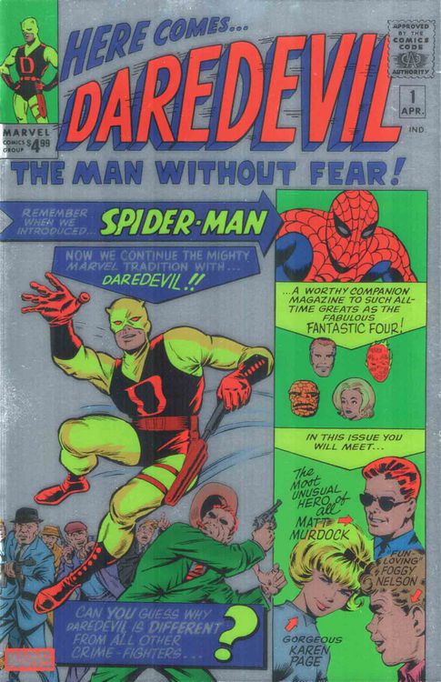 DAREDEVIL #1 JACK KIRBY FACSIMILE FOIL 🔑 (02/26/2025)