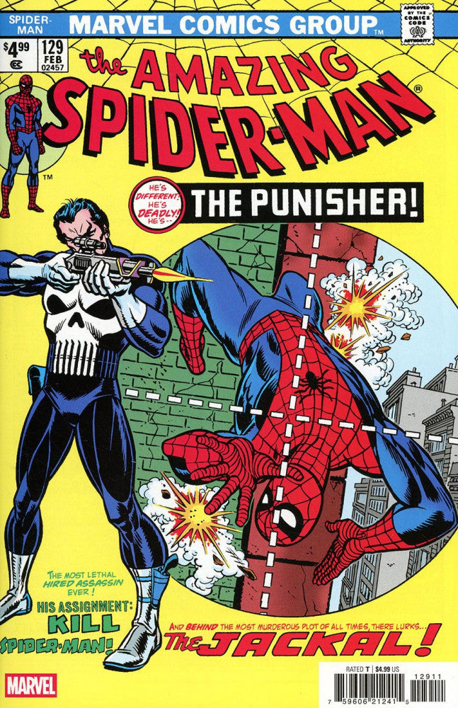 THE AMAZING SPIDER-MAN #129 Gil Kane Facsimile (02/12/2025)