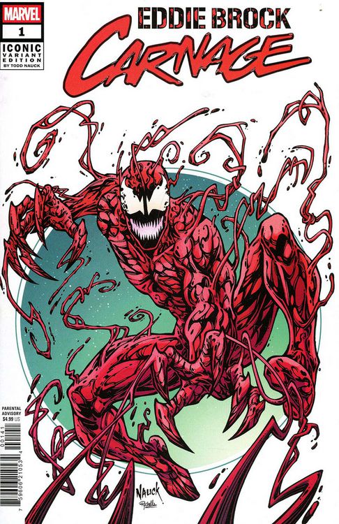 EDDIE BROCK: CARNAGE #1 Todd Nauck Iconic Variant (02/12/2025)