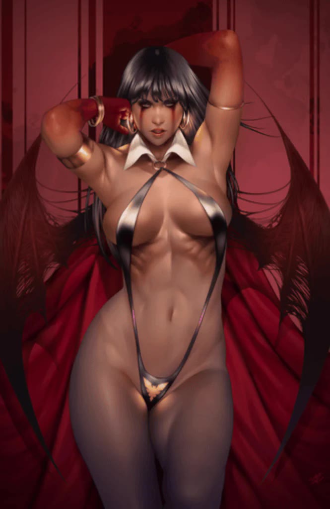 VAMPIRELLA #672 JOHN VASQUEZ BLACK VIRGIN VARIANT NYCC 2025 EXCLUSIVE