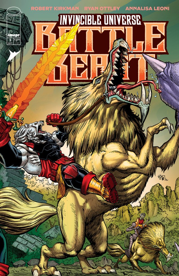 INVINCIBLE UNIVERSE: BATTLE BEAST #5 E. J. SU VARIANT RATIO 1:10