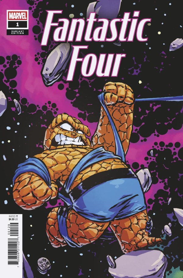 FANTASTIC FOUR #1 SKOTTIE YOUNG CONNECTING VARIANT