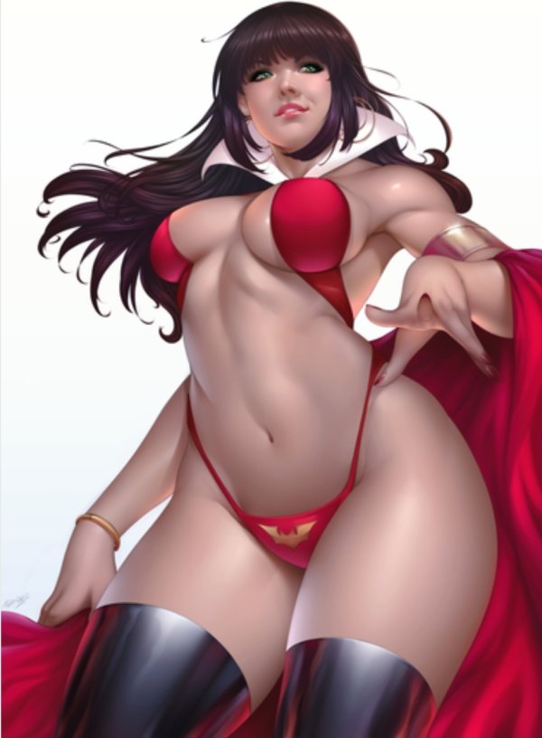 VAMPIRELLA #24 JOHN VASQUEZ EXCLUSIVE VIRGIN VARIANT