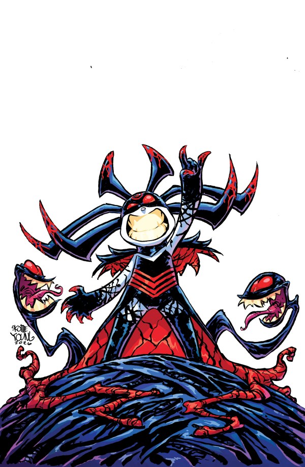 Queen in Black #1 Ratio 1:100 Skottie Young Virgin Variant - PREORDER