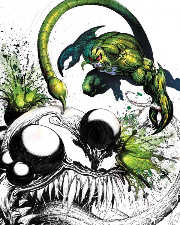 VENOM #30 TYLER KIRKHAM COLOR SPLASH EXCLUSIVE VIRGIN VARIANT