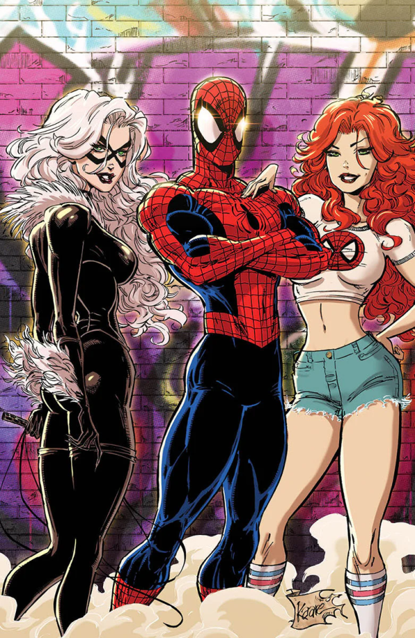 THE AMAZING SPIDER-MAN #63 KAARE ANDREWS EXCLUSIVE CONNECTING VIRGIN VARIANT