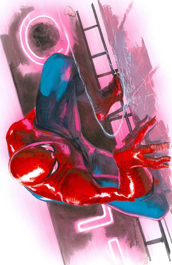 THE AMAZING SPIDER-MAN #58 GABRIELE DELL'OTTO EXCLUSIVE VIRGIN VARIANT