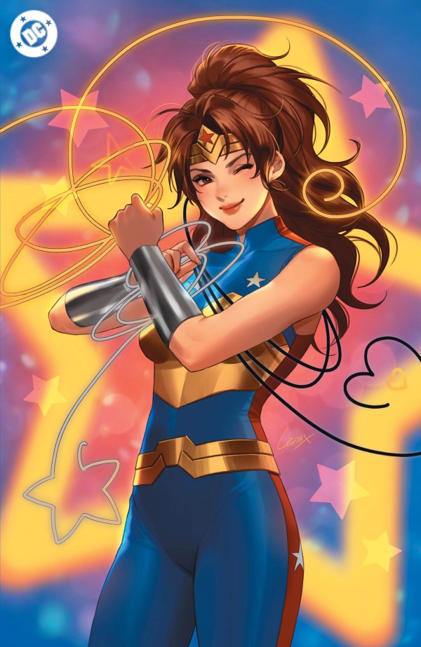 TRINITY: DAUGHTER OF WONDER WOMAN #1 LESLEY 'LEIRIX' LI FOIL VIRGIN VARIANT