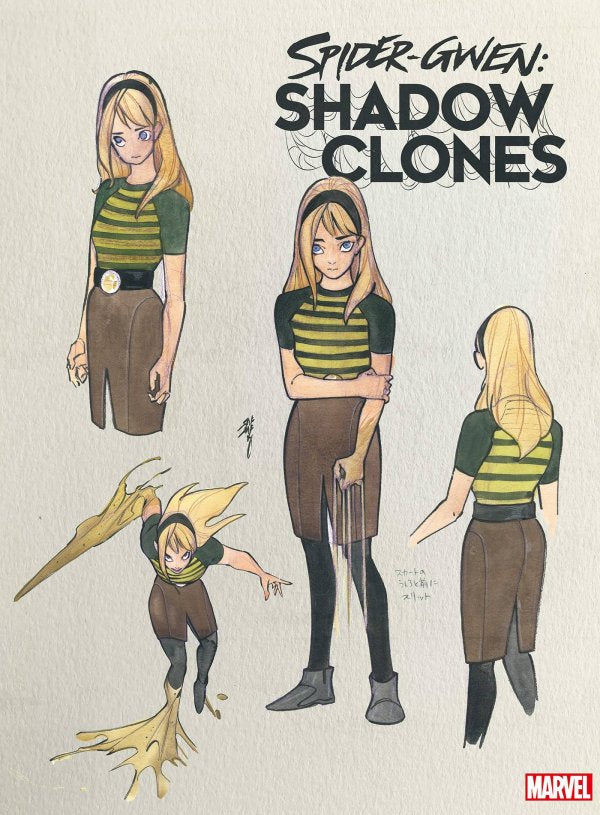 SPIDER-GWEN: SHADOW CLONES #2 1:10 PEACH MOMOKO DESIGN VARIANT