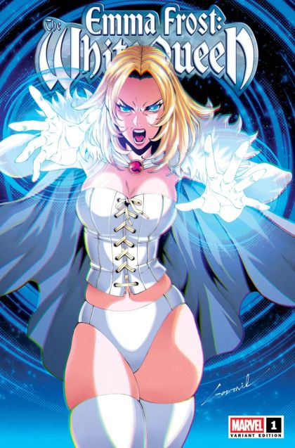 EMMA FROST: THE WHITE QUEEN #1 GODTAIL EXCLUSIVE VIRGIN VARIANT LTD. 1000