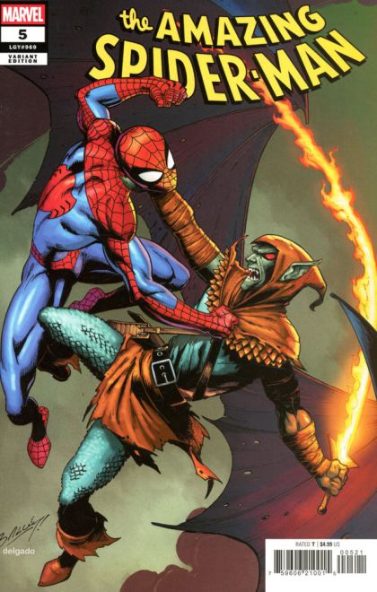 AMAZING SPIDER-MAN #5 MARK BAGLEY VARIANT