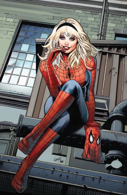 SPIDER-GWEN: GWENVERSE #4 GREG LAND EXCLUSIVE VIRGIN VARIANT